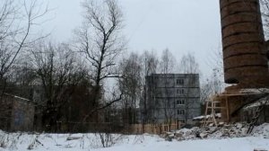 ООО"ОЛИМП" Демонтаж кирпичной трубы г.Луга