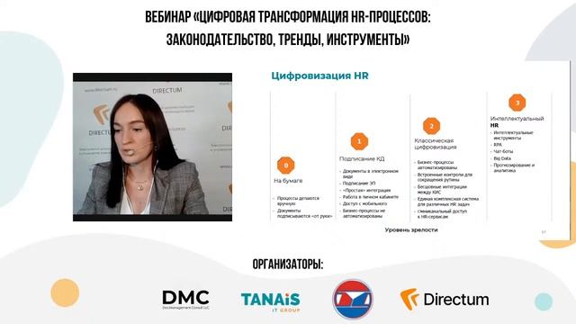 Цифровая трансформация HR-процессов: законодательство, тренды, инструменты смотреть онлайн