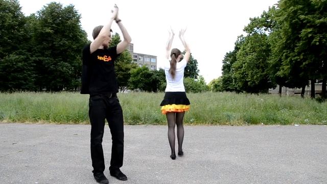 ReneSalsa + Interact FlashMOB pamokėlė (salsa, bachata) - renesalsa.lt смотреть онлайн