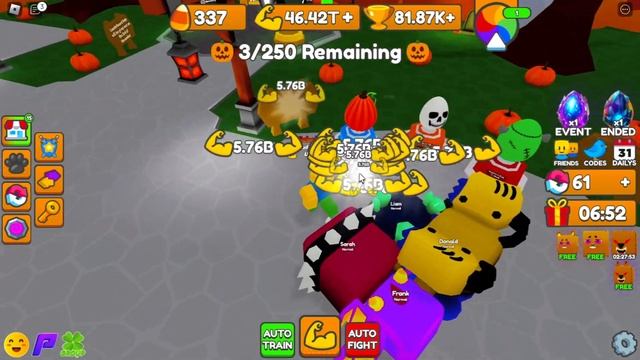 ХЭЛЛОУИНСКАЯ ЛОКА! в НОВОМ обновлении Deadlift Simulator | ROBLOX смотреть онлайн