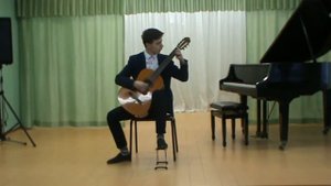 Уфимцев Георгий. Г. Альберт. Соната №1, 1 ч.