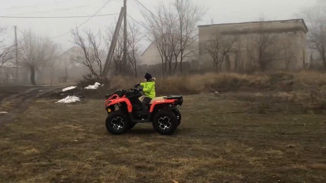 Тест BRP outlender xmr 570