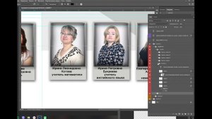 Сборка виньетки для школы