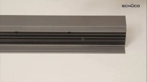 Mонтаж алюминиевого порога двери Schuco ADS SimpliSmart