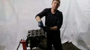 Разбор двигателя Hyundai G4FA