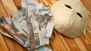 Маска из папье-маше Обезьяна