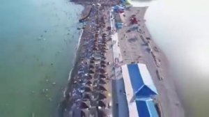 Пляж "Алексино" с высоты птичьего полета