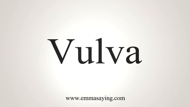 How To Say Vulva смотреть онлайн