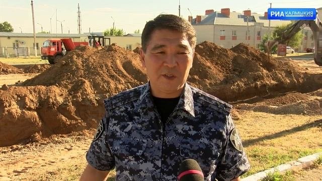 Современное футбольное поле с искусственным покрытием появится у сотрудников Росгвардии