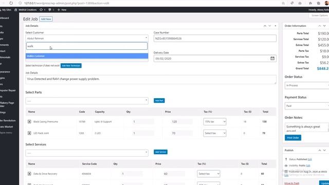Computer Repair Shop CRM WordPress Plugins 3.0 смотреть онлайн