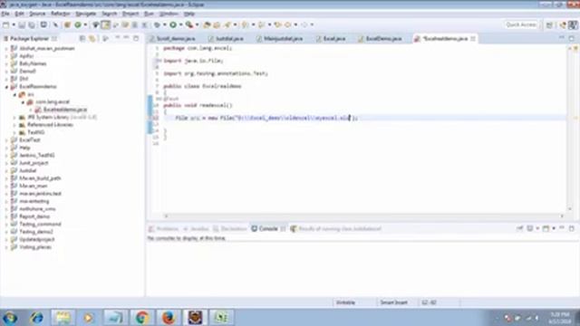 How to Read and write excel in java with example смотреть онлайн