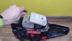Настройка нового карбюратора китайской бензопилы.