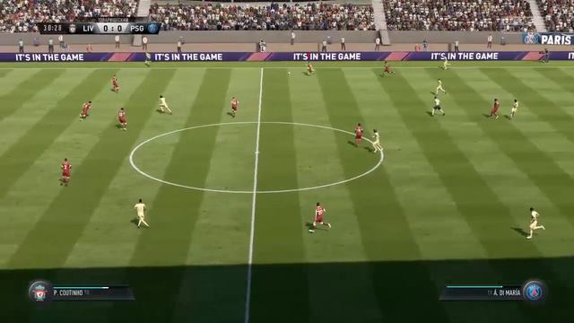 Fifa 18 Ливерпуль - ПСЖ  0-2