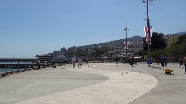 Отдых в Крыму. Ялта. Набережная смотреть онлайн