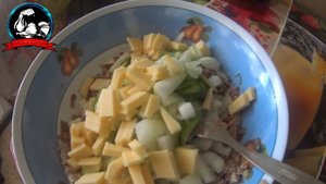 Салат рецепт из Сайры просто и вкусно !!!