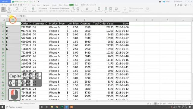 How To Freeze Columns And Rows In Excel - 10 #TechGuruYogi - Excel in Hindi смотреть онлайн