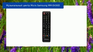 Музыкальный центр Micro Samsung MM-E430D обзор и отзыв