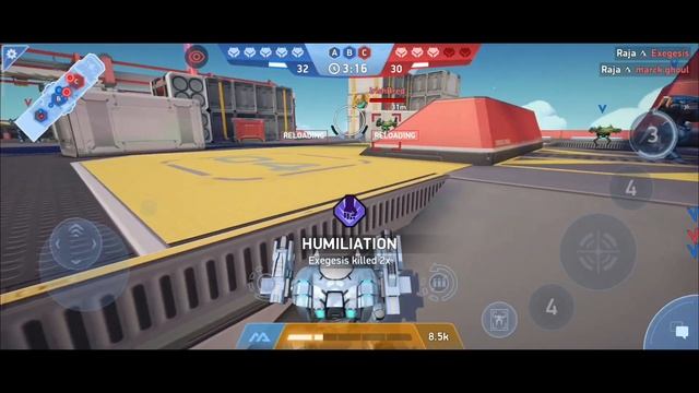 TENGU WITH SHOTGUNS ??  GODLIKE GAMEPLAY ?  MECH ARENA 