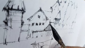 Скетчбук. Как рисовать архитектуру - архитектурный скетчинг - проектирование - Эдуард Кичигин