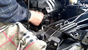 Ford Mustang 2.3 L EcoBoost 2015-2019 S550. Установка завихрителя воздушно-топливной смеси.