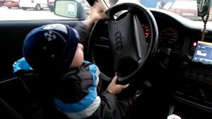 Осторожно! Дети за рулём ???