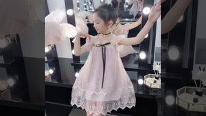 2020 летнее платье vestidos для девочек кружевное принцессы без рукавов в стиле принцесса милое