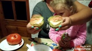 Дегустация томатов Божественный ранний,Хоумстед,Фиделио,Райское наслаждение,Оранжевая клубничка.