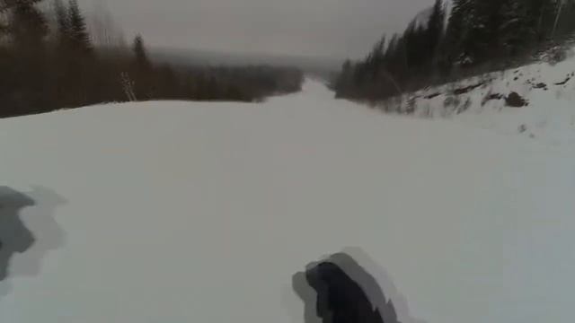 Спуск на горных лыжах Танай смотреть онлайн