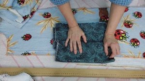 Как сшить стеганое пальто, часть 1