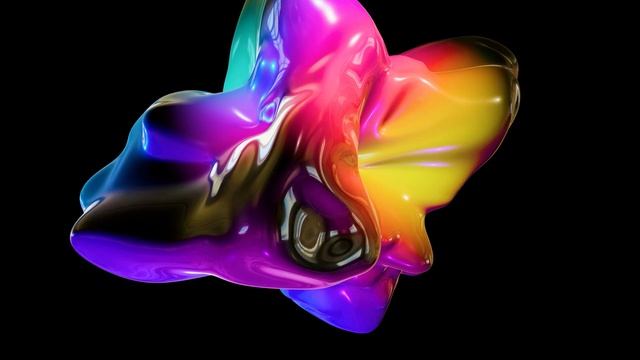 Abstract Liquid Sphere! 12 Hours 4K Satisfying Video! Relaxing Music / Screensaver for Meditation. смотреть онлайн