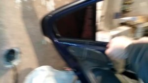 Как установить собрать поставить стекла задней двери VOLVO S60 montaz szyb drzwi tyl!