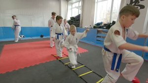"Лесенка"- упражнение на координацию/STRUN DOJO