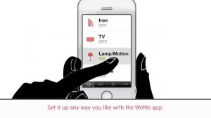 Belkin WeMo - Use Motion Sensors and your iPad/iPhone to control your home!