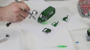 Восстановление игрушки машинка микроавтобус Ford TRANSIT