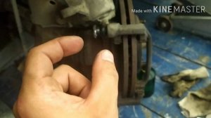 Замена колодок и обслуживание супортов COROLLA E180