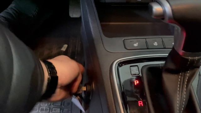 Дополнительная защита от угона Kia Rio. Установили механический блокиратор АКПП Мультилок Фортус.
