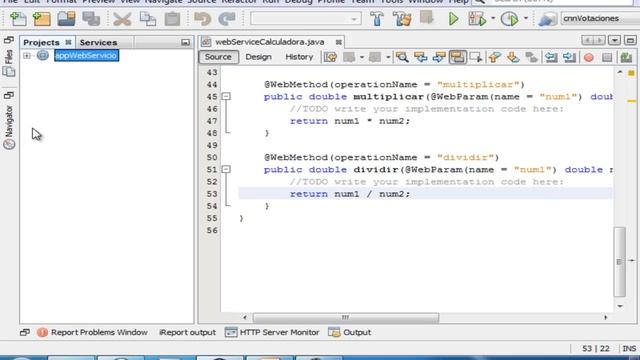 Web Service JAVA