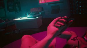 СyberPunk 2077 - Эпизоды- Романтическая сцена Мужчины-Ви с Мередит Стаут