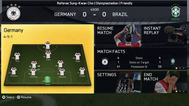 BRASIL X ALEMANHA - FIFA 15 com o meu irmão смотреть онлайн