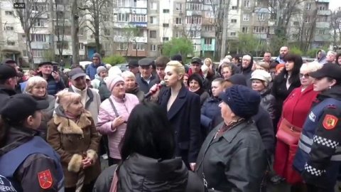 В Кишинёве акции протеста проходят перед апелляционной палатой