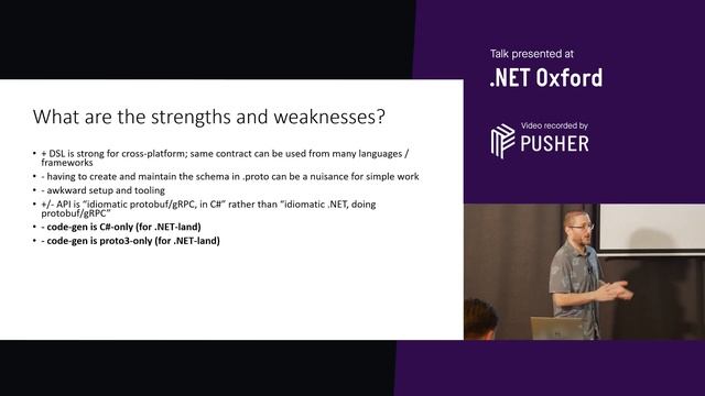 Mark Gravell Talking Between Services with gRPC and Other Tricks - .NET Oxford - September 2019