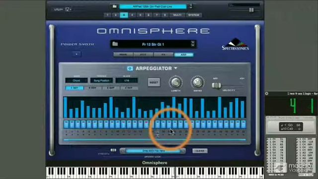 Omnisphere Раздел 3   Арпеджиатор