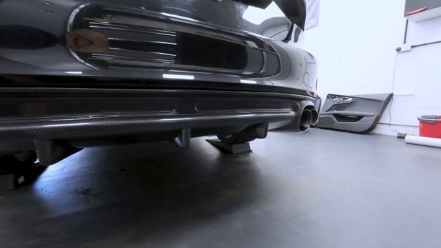 Audi S7 wrap in Satin black смотреть онлайн