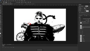 ⭐Постер в стиле грандж в Photoshop [InDeadline]