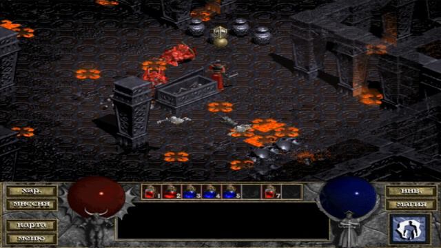 ОБОРЗЕЛИ! РВЕМ РИПЕРОВ И ДВУХГОЛОВЫХ НА КУСОЧКИ! (Diablo: Hellfire) | Серия 26 смотреть онлайн