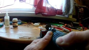 Мормышка из пневматики без пайки за две минуты.