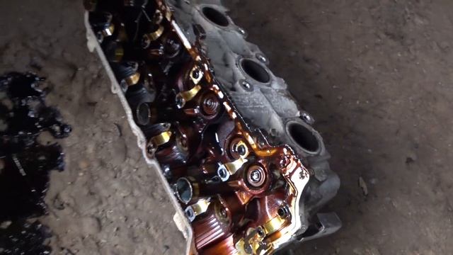 Выпали седла клапанов! Почему? Ведь двигатель миллионник! 1UZ FE смотреть онлайн