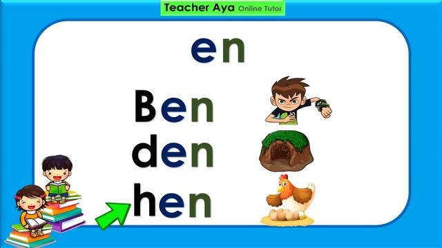 Learn to read 3-letter word | E sound | Phonics | Reading guide for beginners, toddlers | смотреть онлайн