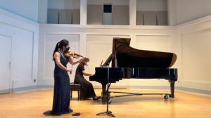 Grieg Violin Sonata No. 3 in C minor, Op. 45 - Han Na Lee 이한나