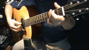 Blowing in the wind-Bob Dylan-finger style-chords